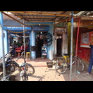 Die lokale Fahrradwerkstatt